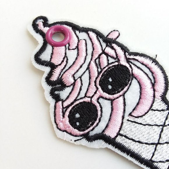4/$20 Kawaii cartoon food Ice Cream cone roller skate patch shoelace boot charm - Picture 1 of 5